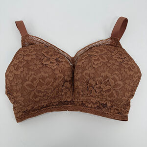 Knix Wireless Longline Lace Bra size XL++